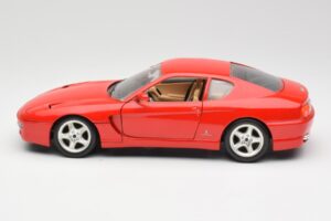 Ferrari 456 GT Roșu Bburago 1:18 3036-M1 Metal - imaginea 4 din 8
