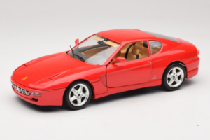 Ferrari 456 GT Roșu Bburago 1:18 3046-R1 Metal