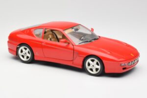 Ferrari 456 GT Roșu Bburago 1:18 3036-M1 Metal - imaginea 6 din 8
