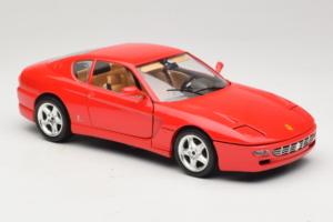 Ferrari 456 GT Roșu Bburago 1:18 3046-R1 Metal - imaginea 6 din 8