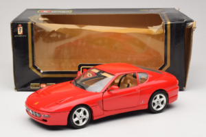 Ferrari 456 GT Roșu Bburago 1:18 3046-R1 Metal - imaginea 8 din 8