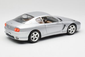 Ferrari 456 GT Argintiu Bburago 1:18 3036-M2 Metal - imaginea 3 din 8