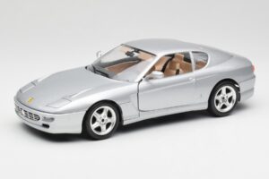 Ferrari 456 GT Argintiu Bburago 1:18 3036-M2 Metal