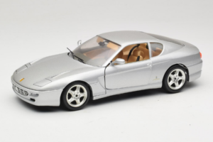 Ferrari 456 GT Argintiu Bburago 1:18 3336-S1 Metal