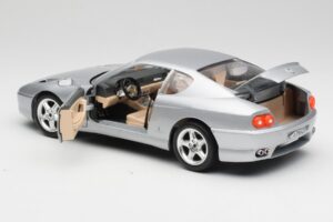 Ferrari 456 GT Argintiu Bburago 1:18 3036-M2 Metal - imaginea 5 din 8