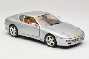 Ferrari 456 GT Argintiu Bburago 1:18 3336-S1 Metal - imaginea 6 din 8