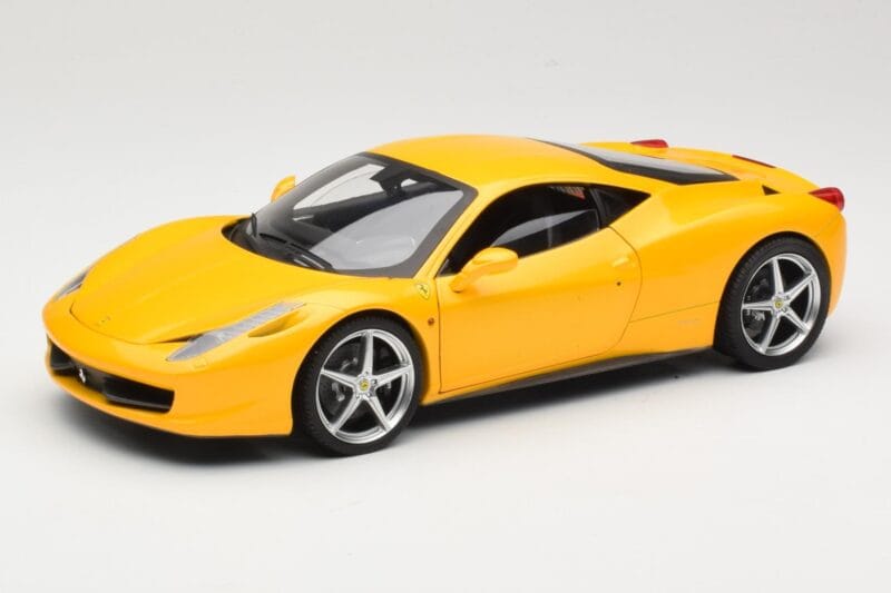 Ferrari 458 Italia Galben Hot Wheels 1:18 P9894 Metal