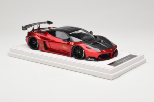 Ferrari 458 Liberty Walk LB-Silhouette WORKS GT Candy Roșu IVY 1:18 REMC003 Rășină - imaginea 4 din 6