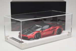 Ferrari 458 Liberty Walk LB-Silhouette WORKS GT Candy Roșu IVY 1:18 REMC003 Rășină - imaginea 6 din 6