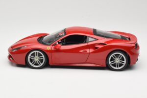 Ferrari 488 GTB Roșu Bburago 1:18 18-16008 Metal - imaginea 4 din 8