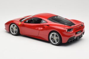 Ferrari 488 GTB Roșu Bburago 1:18 18-16008 Metal - imaginea 7 din 8