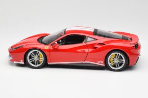 Ferrari 488 GTB Roșu Bburago 1:18 18-76102 Metal - imaginea 4 din 8