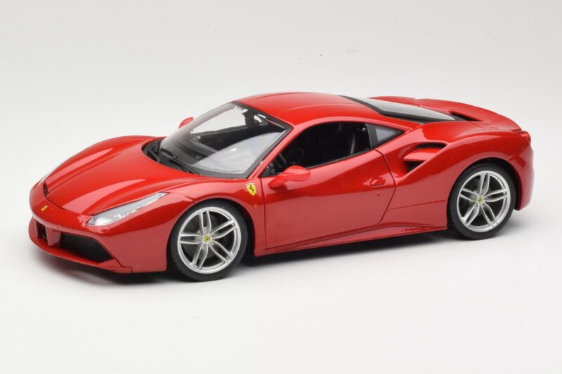 Ferrari 488 GTB Roșu Bburago 1:18 18-16008 Metal