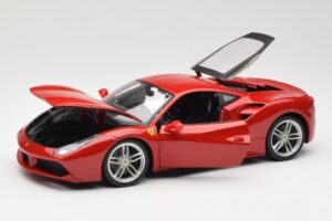 Ferrari 488 GTB Roșu Bburago 1:18 18-16008 Metal - imaginea 2 din 8