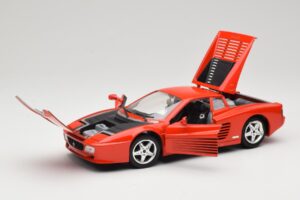 Ferrari 512 TR Roșu Mira 1:18 6144 Metal - imaginea 2 din 8