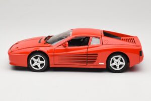 Ferrari 512 TR Roșu Mira 1:18 6144 Metal - imaginea 4 din 8