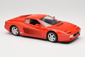 Ferrari 512 TR Roșu Mira 1:18 6144 Metal - imaginea 6 din 8