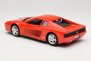 Ferrari 512 TR Roșu Mira 1:18 6144 Metal - imaginea 7 din 8