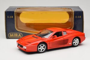 Ferrari 512 TR Roșu Mira 1:18 6144 Metal - imaginea 8 din 8