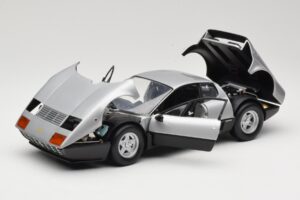 Ferrari 512BB Argintiu Kyosho 1:18 08171S Metal - imaginea 2 din 8
