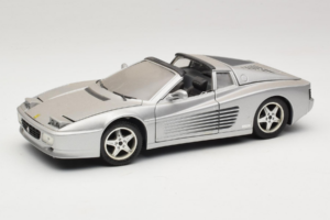 Ferrari 512TR Targa Argintiu Mira 1:18 6175 Metal
