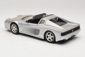 Ferrari 512TR Targa Argintiu Mira 1:18 6175 Metal - imaginea 7 din 8