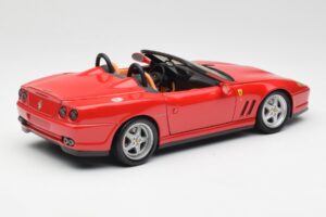 Ferrari 550 Barchetta Pininfarina Roșu Bburago 1:18 327660 Metal - imaginea 3 din 8