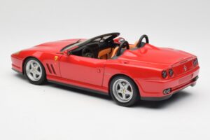 Ferrari 550 Barchetta Pininfarina Roșu Bburago 1:18 327660 Metal - imaginea 7 din 8