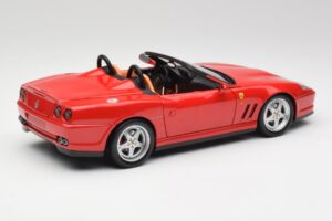 Ferrari 550 Barchetta Rosso Corsa Hot Wheels 1:18 29441 Metal - imaginea 3 din 8