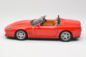 Ferrari 550 Barchetta Rosso Corsa Hot Wheels 1:18 74299294419 Metal - imaginea 4 din 8