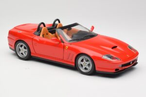 Ferrari 550 Barchetta Rosso Corsa Hot Wheels 1:18 74299294419 Metal - imaginea 6 din 8