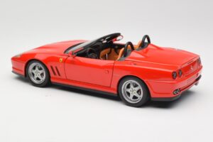 Ferrari 550 Barchetta Rosso Corsa Hot Wheels 1:18 74299294419 Metal - imaginea 7 din 8