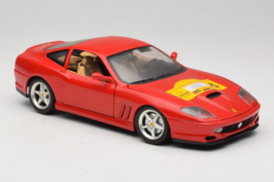 Ferrari 550 Maranello 22 Jahre Ferrari Model Club Roșu Bburago 1:18 3064-P2 Metal - imaginea 6 din 8