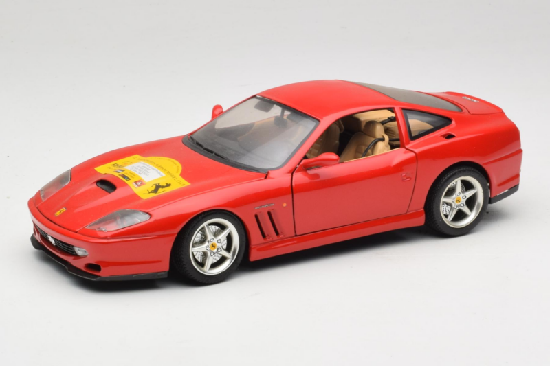 Ferrari 550 Maranello 22 Jahre Ferrari Model Club Roșu Bburago 1:18 3064-P2 Metal