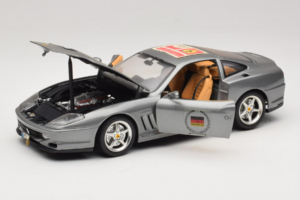 Ferrari 550 Maranello 25 Ferrari Model Club Argintiu Bburago 1:18 3344-S1 Metal - imaginea 2 din 7