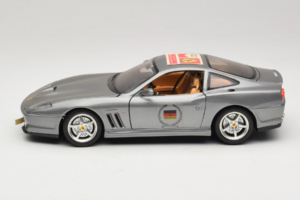 Ferrari 550 Maranello 25 Ferrari Model Club Argintiu Bburago 1:18 3344-S1 Metal - imaginea 4 din 7