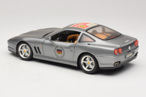 Ferrari 550 Maranello 25 Ferrari Model Club Argintiu Bburago 1:18 3344-S1 Metal - imaginea 6 din 7