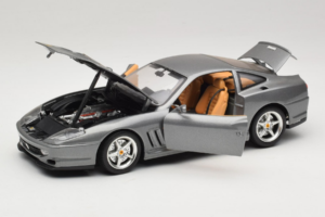 Ferrari 550 Maranello 25 Jahre Ferrari Model Club Argintiu Versiunea 2 Bburago 1:18 3064-S1 Metal - imaginea 2 din 8