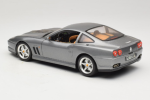 Ferrari 550 Maranello 25 Jahre Ferrari Model Club Argintiu Versiunea 2 Bburago 1:18 3064-S1 Metal - imaginea 7 din 8