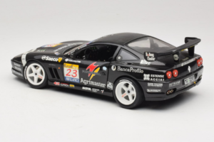 Ferrari 550 Maranello #23 Agrimaster Negru Bburago 1:18 3344-B2 Metal - imaginea 7 din 8