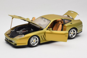 Ferrari 550 Maranello Gold Metallic Braccio & Gotz Bburago 1:18 3044-G1 Metal - imaginea 2 din 8