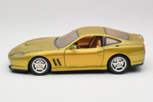Ferrari 550 Maranello Gold Metallic Braccio & Gotz Bburago 1:18 3044-G1 Metal - imaginea 4 din 8