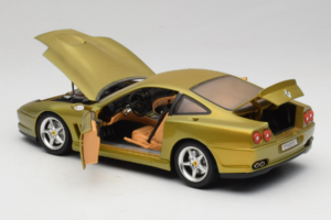 Ferrari 550 Maranello Gold Metallic Braccio & Gotz Bburago 1:18 3044-G1 Metal - imaginea 5 din 8