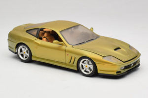 Ferrari 550 Maranello Gold Metallic Braccio & Gotz Bburago 1:18 3044-G1 Metal - imaginea 6 din 8