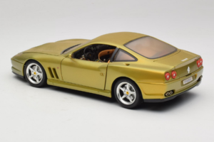 Ferrari 550 Maranello Gold Metallic Braccio & Gotz Bburago 1:18 3044-G1 Metal - imaginea 7 din 8
