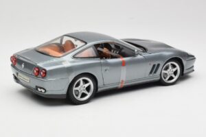 Ferrari 550 Maranello Gri Metallic Maisto 1:18 4839 Metal - imaginea 2 din 6