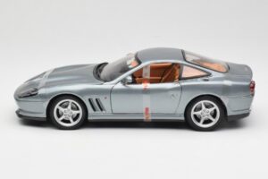Ferrari 550 Maranello Gri Metallic Maisto 1:18 4839 Metal - imaginea 3 din 6