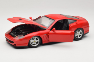 Ferrari 550 Maranello Roșu Anson 1:18 3238 Metal - imaginea 2 din 8