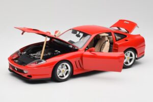 Ferrari 550 Maranello Roșu Bburago 1:18 3064 Metal - imaginea 2 din 8