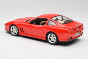 Ferrari 550 Maranello Roșu Bburago 1:18 3064 Metal - imaginea 7 din 8